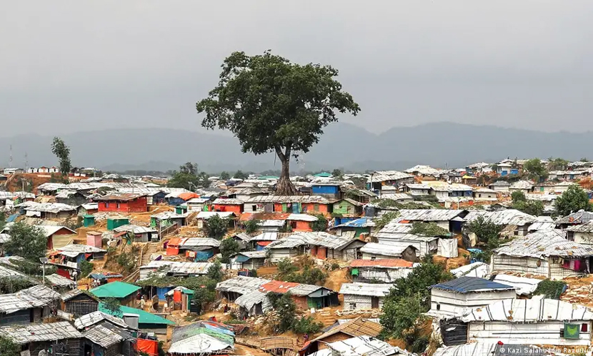 রোহিঙ্গা ক্যাম্প।